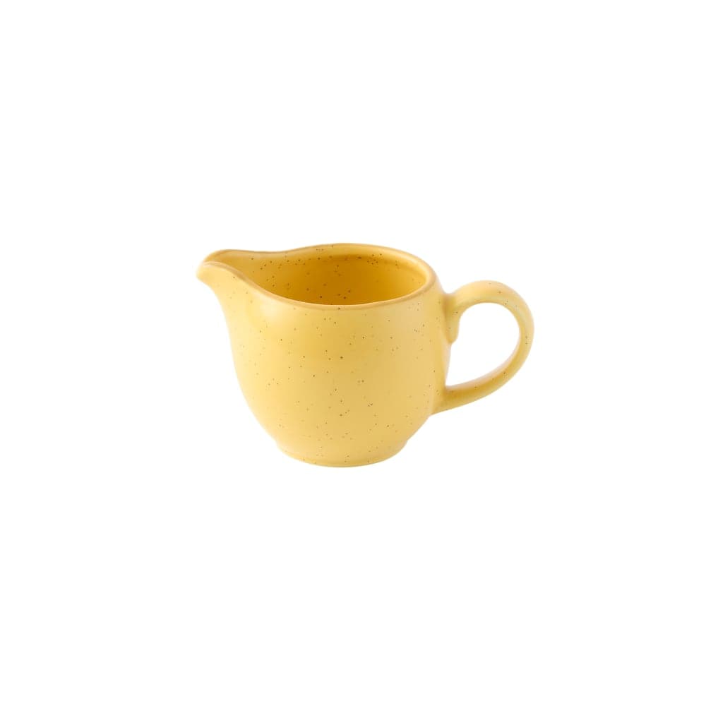 Churchill 4 oz Stonecast® Jug - Ceramic, Mustard Seed Yellow (SMSSSJ41)