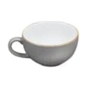Churchill 8 oz Stonecast Cappuccino Cup - Ceramic, Peppercorn Gray (SPGSCB201) thumbnail 2