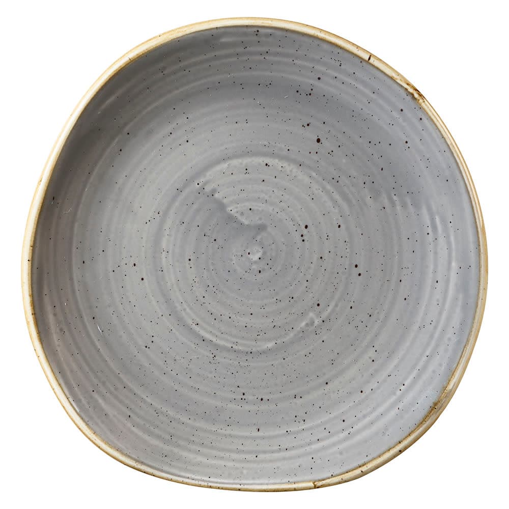 Churchill 7 1/4" Round Stonecast Plate - Ceramic, Peppercorn Gray (SPGSOG71)