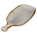 Churchill Rectangular Serving Paddle - 11 1/8" x 4 3/4", Ceramic, Peppercorn Gray (SPGSPDLH1) thumbnail 5