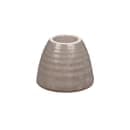 Churchill 2 oz Stonecast Ripple Dipper Pot - Ceramic, Peppercorn Gray (SPGSRPD21) thumbnail 4