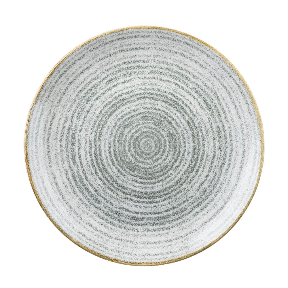 Churchill 10 1/4" Round Studio Prints® Coupe Plate - Ceramic, Stone Gray (SPSGEV101)