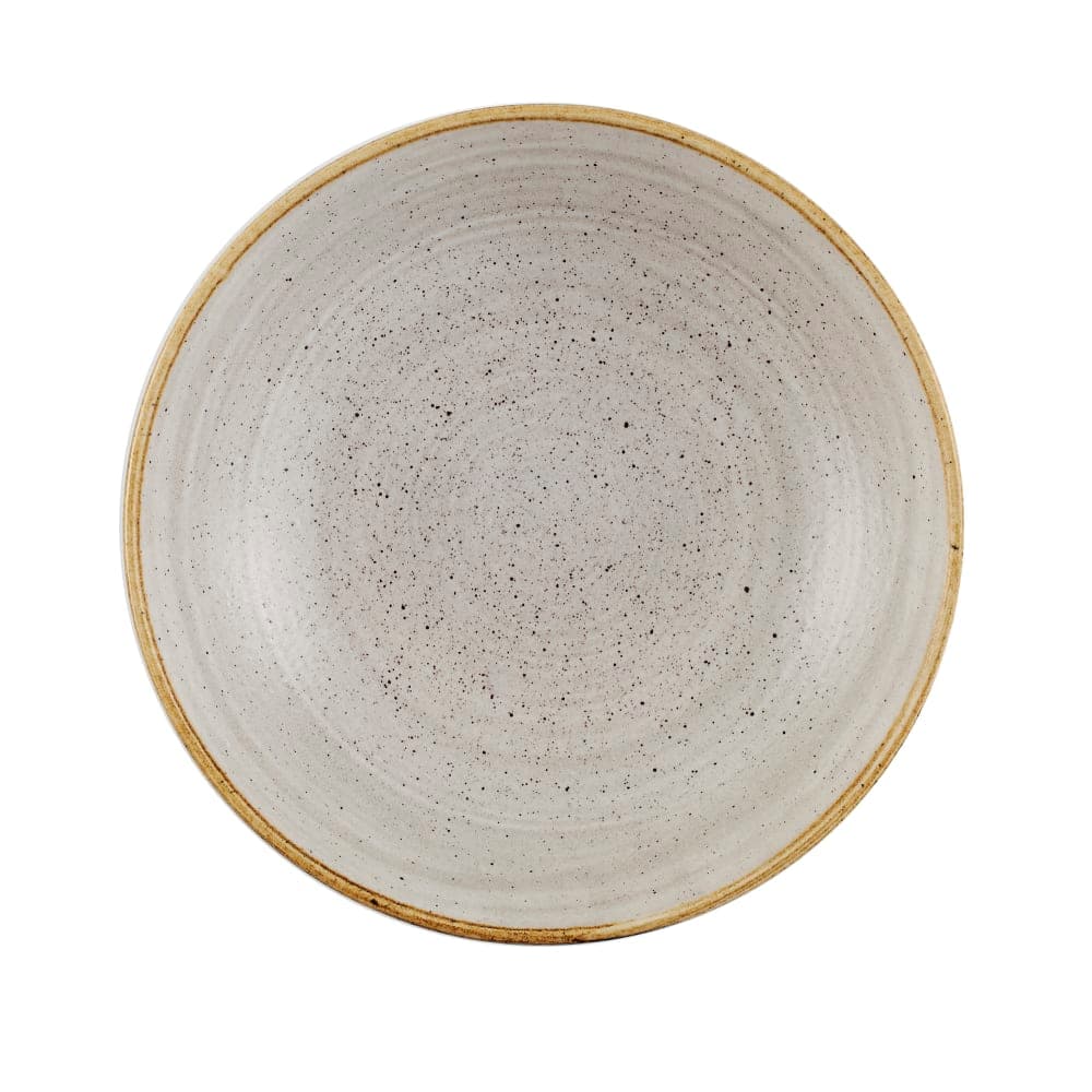 Churchill 15 oz Round Stonecast® Coupe Bowl - Ceramic, Raw Gray (SRGYEVB71)