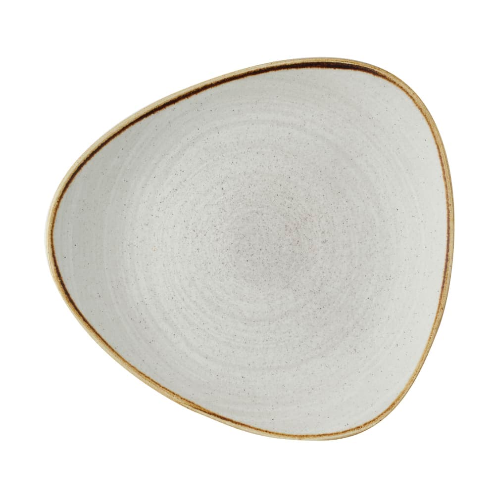 Churchill 10" Round Stonecast® Plate - Ceramic, Raw Gray (SRGYTR101)