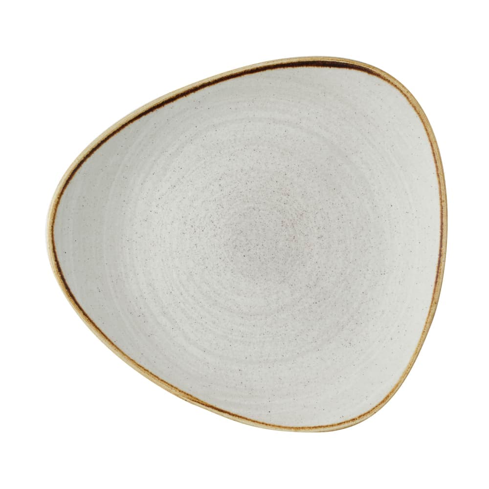 Churchill 9" Round Stonecast® Plate - Ceramic, Raw Gray (SRGYTR91)