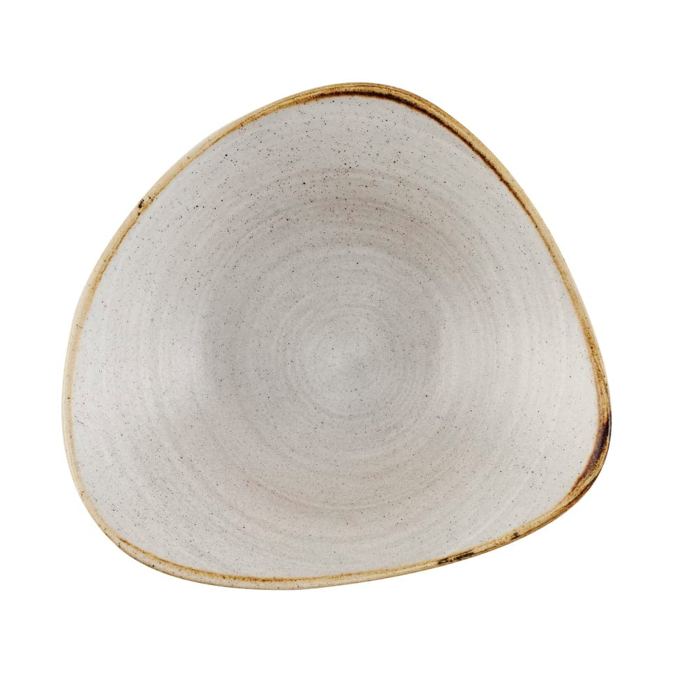 Churchill 13 oz Round Stonecast® Bowl - Ceramic, Raw Gray (SRGYTRB71)