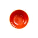 Churchill 3 oz Stonecast Sauce Dish - Ceramic, Spiced Orange (SSOSSD3 1) thumbnail 2