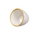 Churchill 2 oz Stonecast Ripple Dipper Pot - Ceramic, Barley White (SWHSRPD21) thumbnail 3