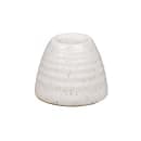 Churchill 2 oz Stonecast Ripple Dipper Pot - Ceramic, Barley White (SWHSRPD21) thumbnail 4