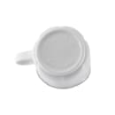 Churchill 7 1/2 oz Buckingham Tea Cup - Ceramic, White (WBC1) thumbnail 3