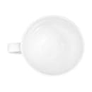 Churchill 12 oz Bamboo Coffee Cup - Ceramic, White (WHBALT121) thumbnail 3