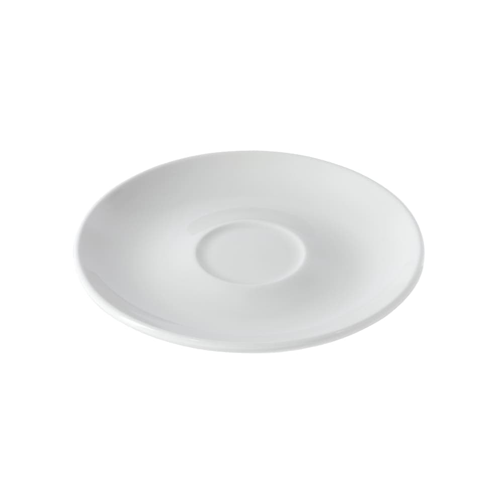 Churchill 6 1/4" Round Ultimo Saucer - Ceramic, White (WHBS61)