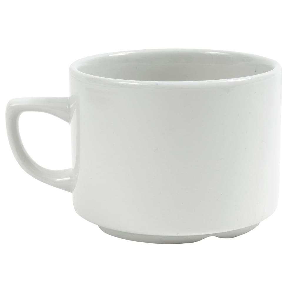 Churchill 10 oz Maple Breakfast Cup - Ceramic, White (WHCBM1)