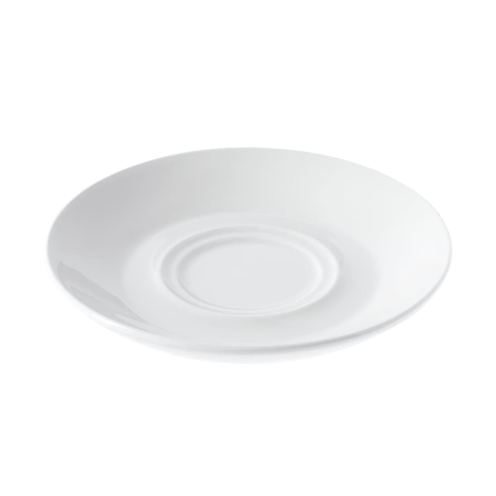 Churchill 6 1/2" Round Cafe Saucer - Ceramic, White (WHCLSL1)