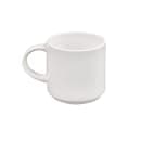 Churchill 10 oz Compact Breakfast Cup - Ceramic, White (WHFT101) thumbnail 2