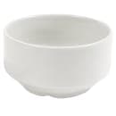 Churchill 14 oz Round Soup Bowl - Ceramic, White (WHNSU1) thumbnail 3
