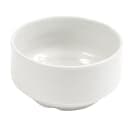 Churchill 14 oz Round Soup Bowl - Ceramic, White (WHNSU1) thumbnail 4