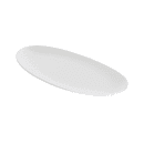 Churchill Oval Chef's Plate - 13 3/4" x 6 3/4", Ceramic, White (WHOV351) thumbnail 2