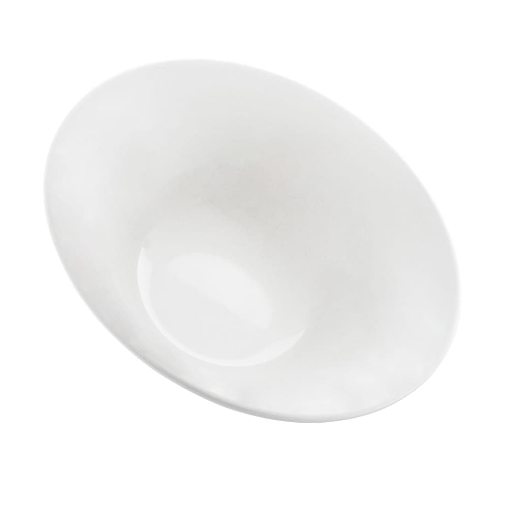 Churchill 17 oz Round Mediterranean Salad Bowl - Ceramic, White (WHSBS1)