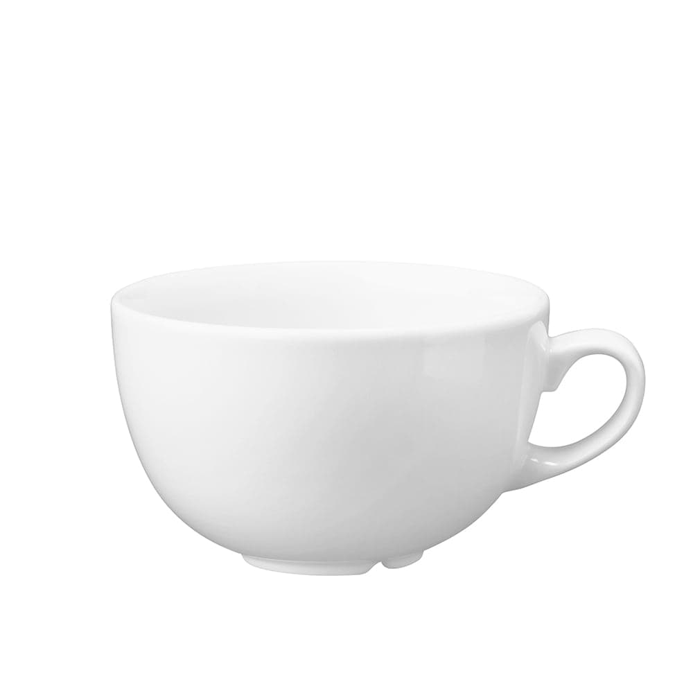 Churchill 8 oz Vellum™ Cappuccino Cup - Ceramic, White (WHVMCB201)