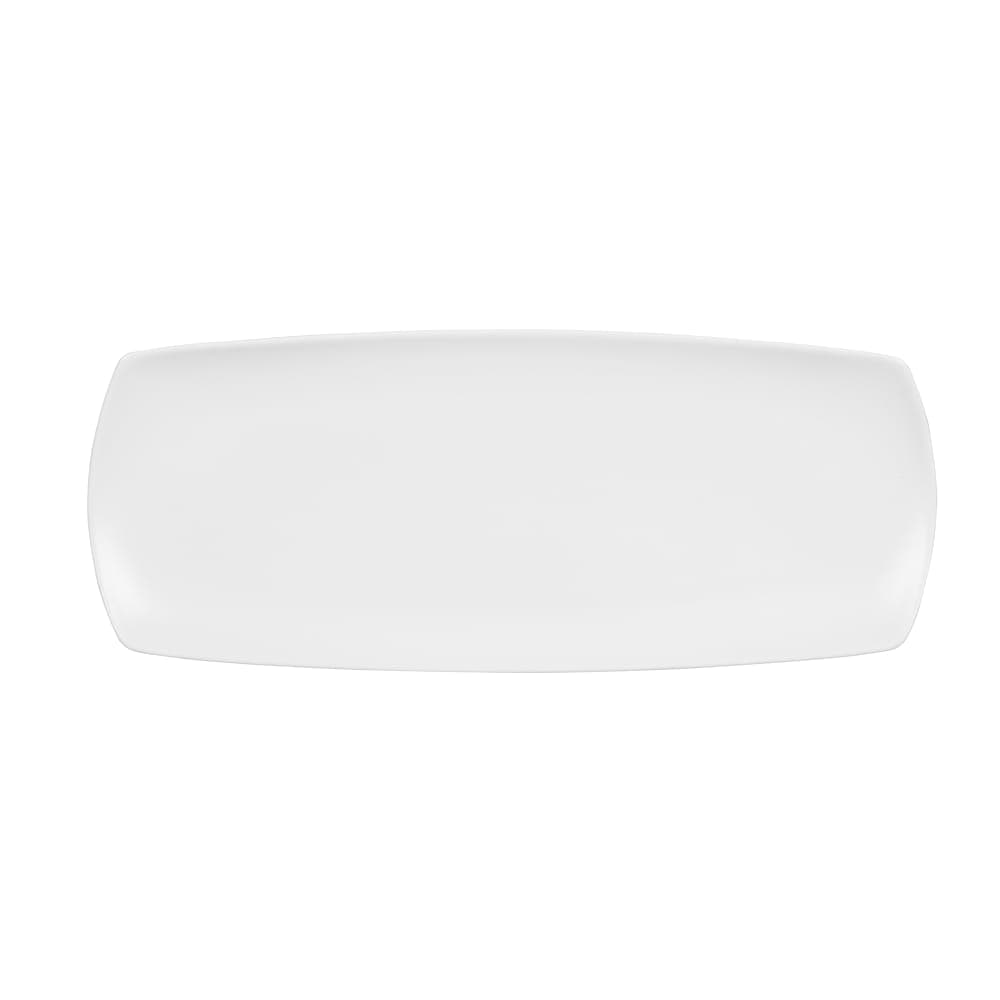 Churchill Rectangular Art de Cuisine® Plate - 14" x 5 3/4", Porcelain, White (ZCAPNRPM1)