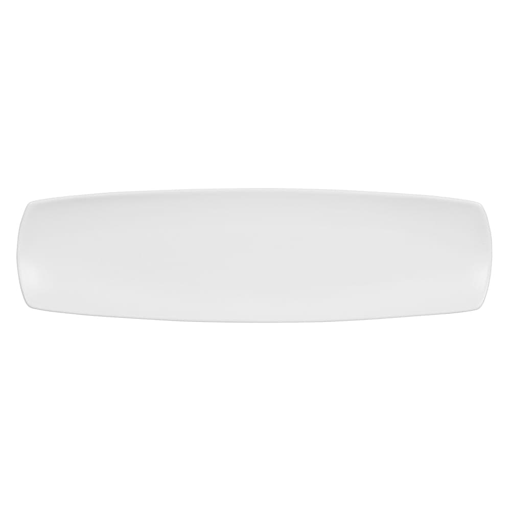 Churchill Rectangular Art de Cuisine® Plate - 14" x 4", Porcelain, White (ZCAPNRPS1)