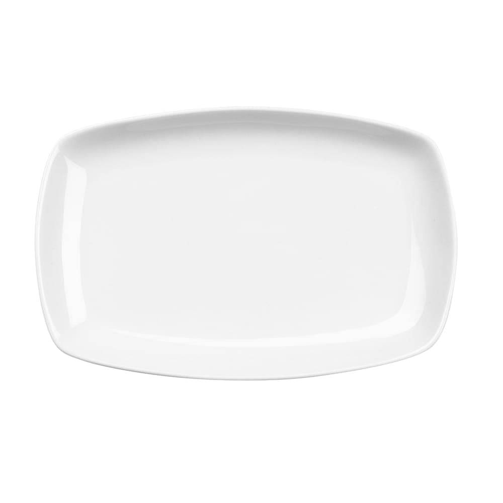 Churchill Rectangular Art de Cuisine® Platter - 9 1/2" x 6 1/4", Porcelain, White (ZCAPRCPS1)