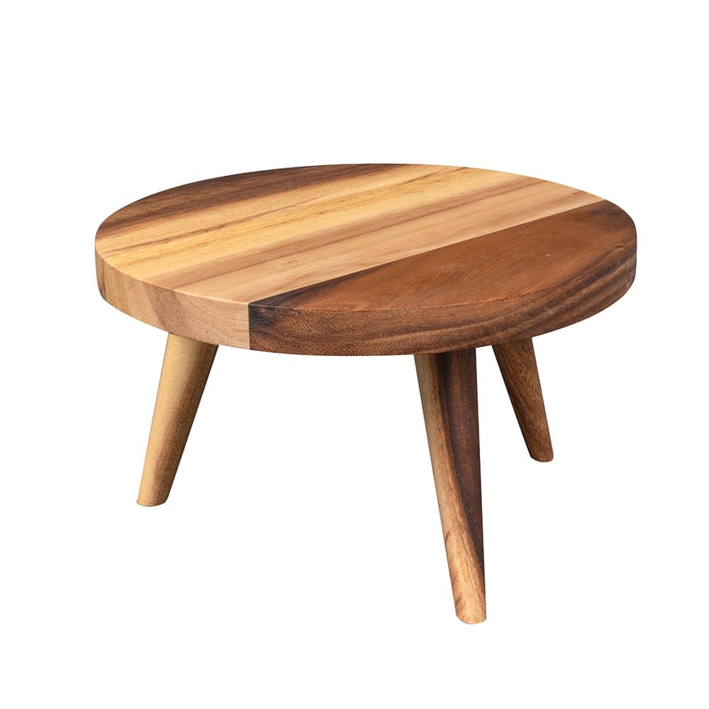 Churchill 9 1/2" Round Buffet Riser - 5 3/4"H, Wood (ZCAWLRST1)