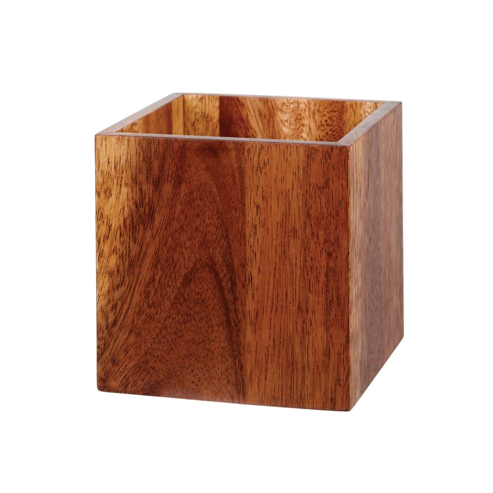 Churchill 5 7/8" Square Alchemy® Buffet Cube Riser - Igneous Wood (ZCAWMBR 1)