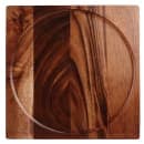 Churchill 13 3/8" Square Art de Cuisine® Presentation Serving Board, 13 3/8" x 13 3/8", Acacia Wood (ZCAWPB121) thumbnail 2