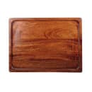 Churchill 4 3/4" Square Alchemy® Buffet Cube Riser - Igneous Wood (ZCAWSBR 1) thumbnail 2