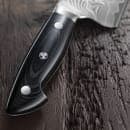 Zwilling 1019619 6" Chef's Knife w/ Black Linen Micarta Handle, Carbide Stainless Steel thumbnail 3