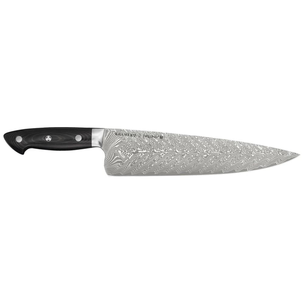 Zwilling 1019626 10" Chef's Knife w/ Black Linen Micarta Handle, Carbide Stainless Steel