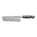 Zwilling 1019628 6 1/2" Nakiri Knife w/ Black Linen Micarta Handle, Carbide Stainless Steel thumbnail 3