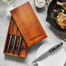 Zwilling 1021701 Steak Knife w/ Black Linen Micarta Handle, Carbide Stainless Steel thumbnail 5