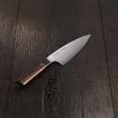 Zwilling 1019102 7" Santoku Knife w/ Brown Pakkawood Handle, Carbide Stainless Steel thumbnail 2