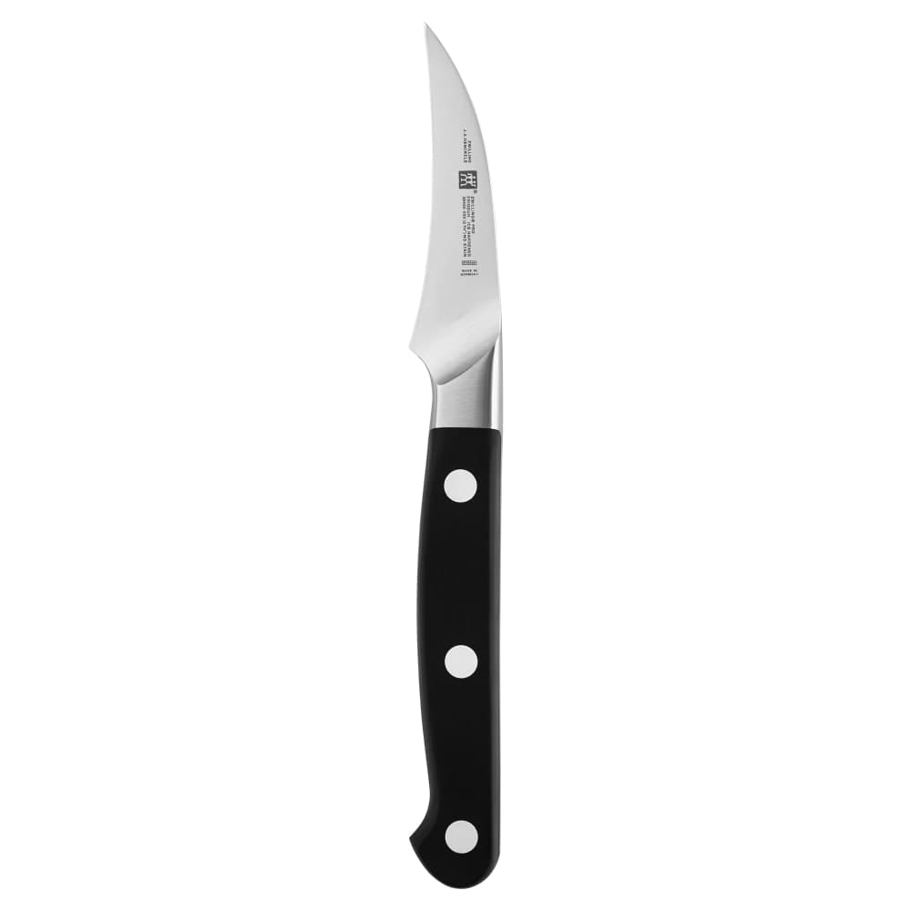 Zwilling 1002736 2 3/4" Peeling Knife w/ Black Plastic Handle, High Carbon Stainless Steel