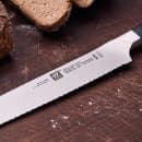 Zwilling 1002804 9" Bread Knife w/ Black Plastic Handle, High Carbon Stainless Steel thumbnail 5