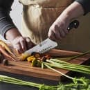 Zwilling 1002845 7" Rocking Santoku Knife w/ Black Plastic Handle, High Carbon Stainless Steel thumbnail 5