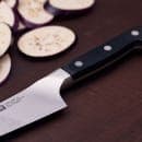 Zwilling 1002845 7" Rocking Santoku Knife w/ Black Plastic Handle, High Carbon Stainless Steel thumbnail 7