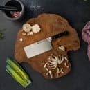 Zwilling 1002849 7" Chinese Chef's Knife w/ Black Plastic Handle, High Carbon Stainless Steel thumbnail 4