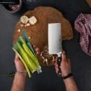 Zwilling 1002849 7" Chinese Chef's Knife w/ Black Plastic Handle, High Carbon Stainless Steel thumbnail 5