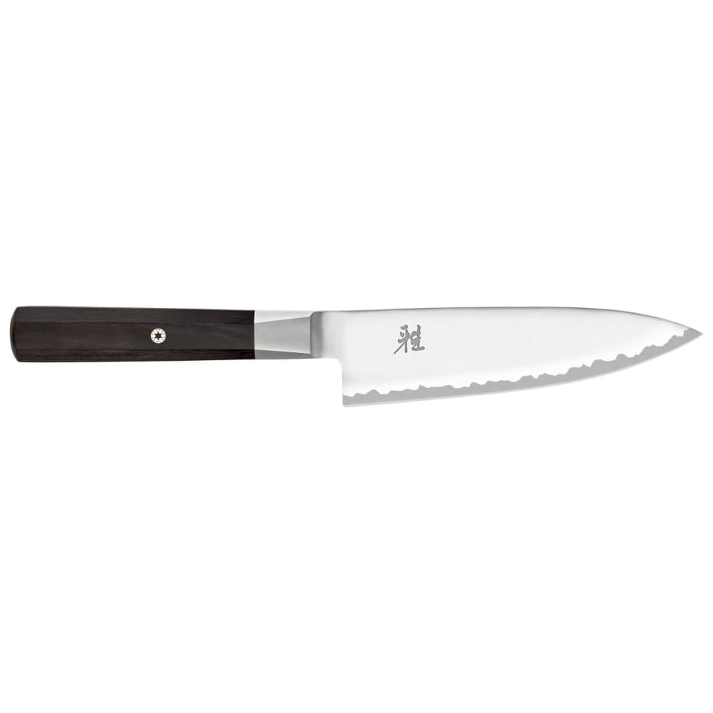 Miyabi 33951-163 6" Chef's Knife w/ Brown Pakkawood Handle, Carbide Stainless Steel