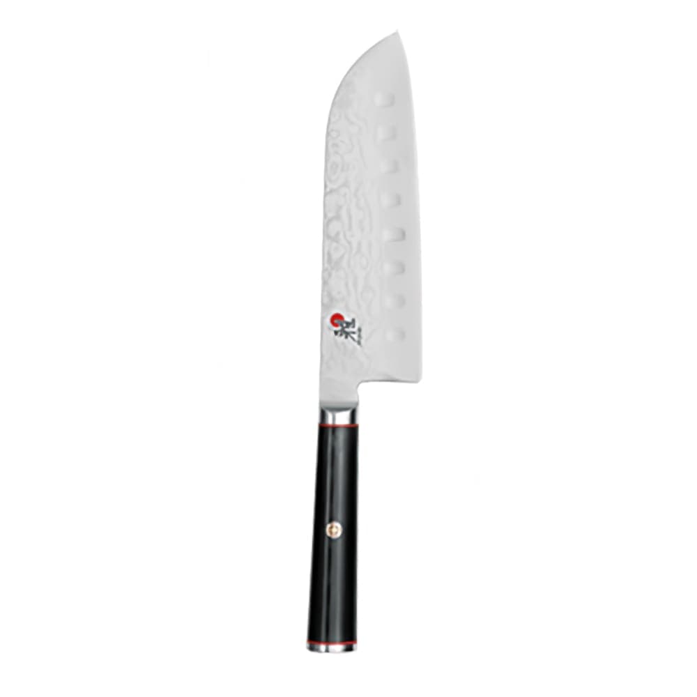 Miyabi 1019935 5 1/2" Santoku Knife w/ Black Linen Micarta Handle, Stainless Steel