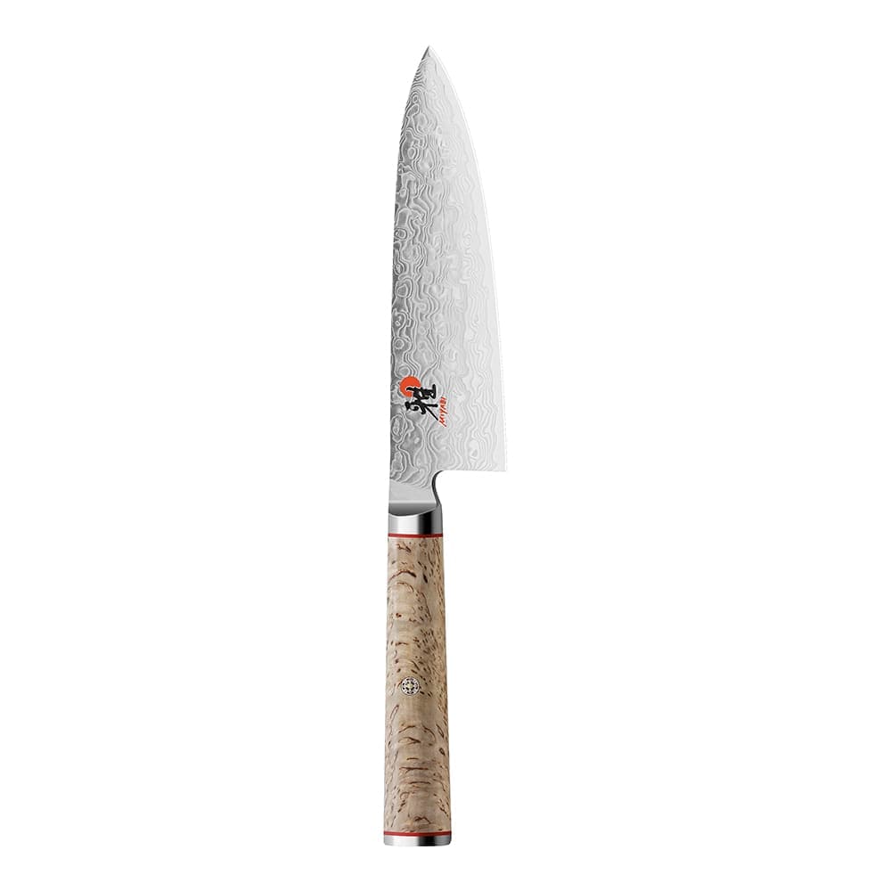 Miyabi 1020088 6" Chef's Knife w/ Birchwood Handle, Carbide Stainless Steel