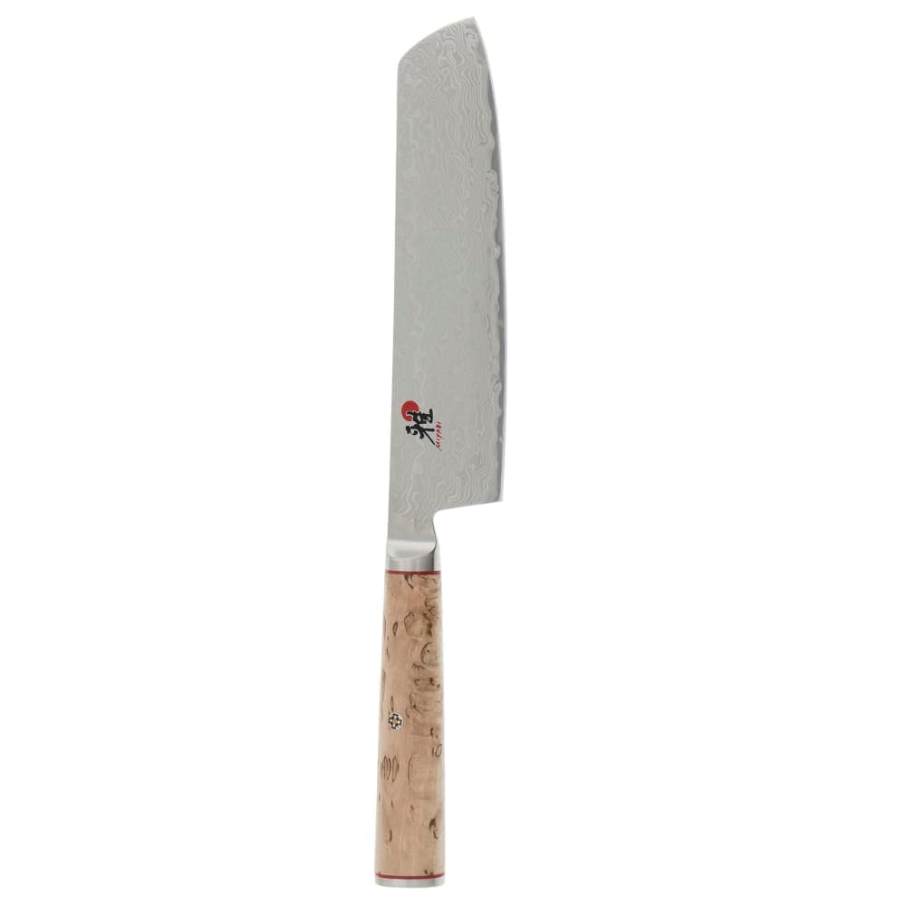 Miyabi 1020095 6 1/2" Nakiri Knife w/ Birchwood Handle, Carbide Stainless Steel
