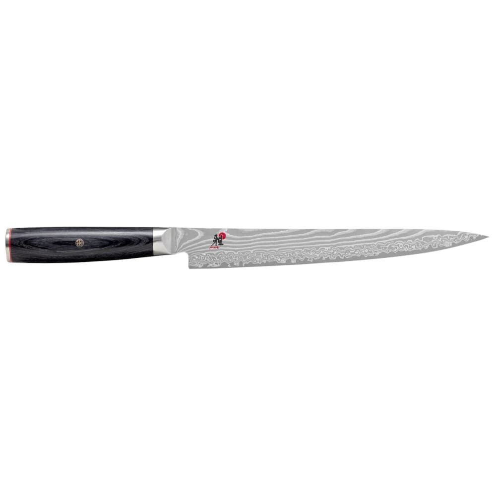 Miyabi 1019585 9 1/2" Slicing Carving Knife w/ Black Pakkawood Handle, Carbide Stainless Steel