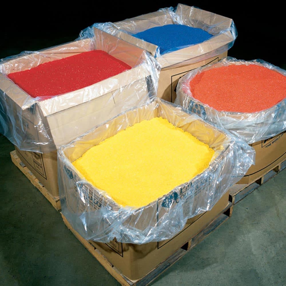 LK Packaging Bin Liner - 100"L x 48"W x 40" SG, 1 mil LDPE, Clear (10G-484010)