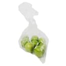 LK Packaging Open Ended Flat Food Storage Bag - 6" x 20", Poly (30F-0620) thumbnail 4