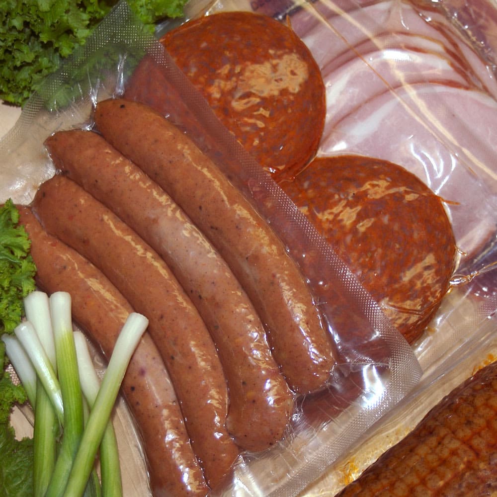 LK Packaging Laminated Vacuum Seal Bags - 12" x 10", Poly-Nylon (30NV1012)